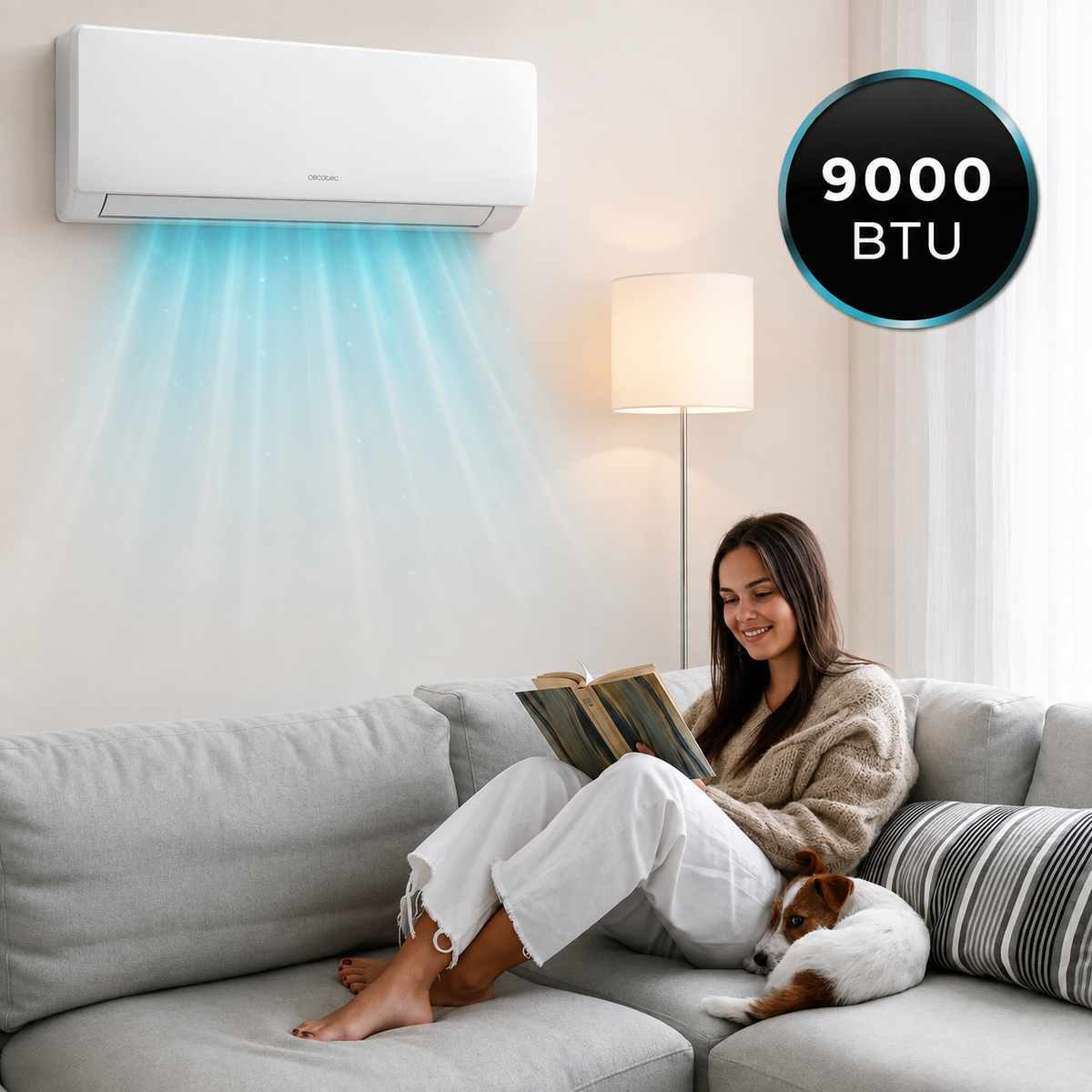 Cecotec Climatiseur split AirClima 9000 Smartfresh