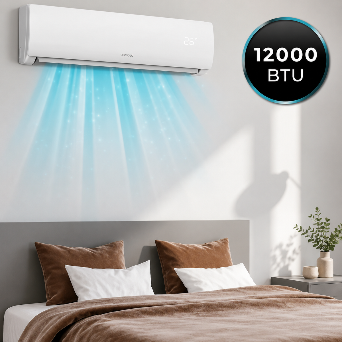 Cecotec Climatiseur split AirClima 12000 Smartfresh