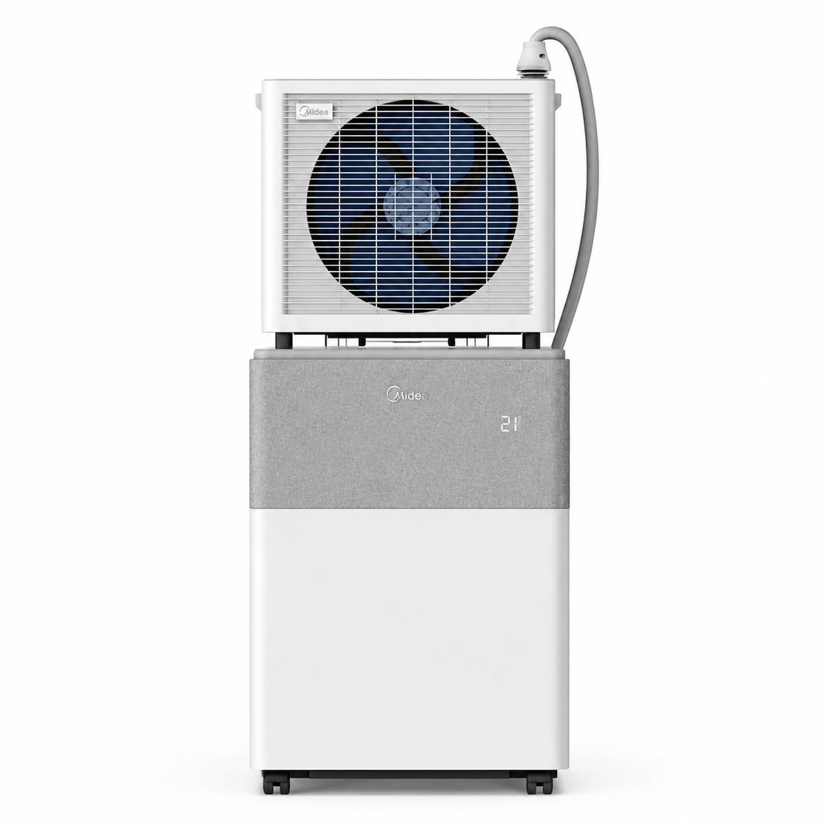 Midea PortaSplit – Pompe à chaleur mobile 4-en-1, Chauffage & Climatisation, 12000 BTU/3,5kW, WiFi, jusqu'à 42m²