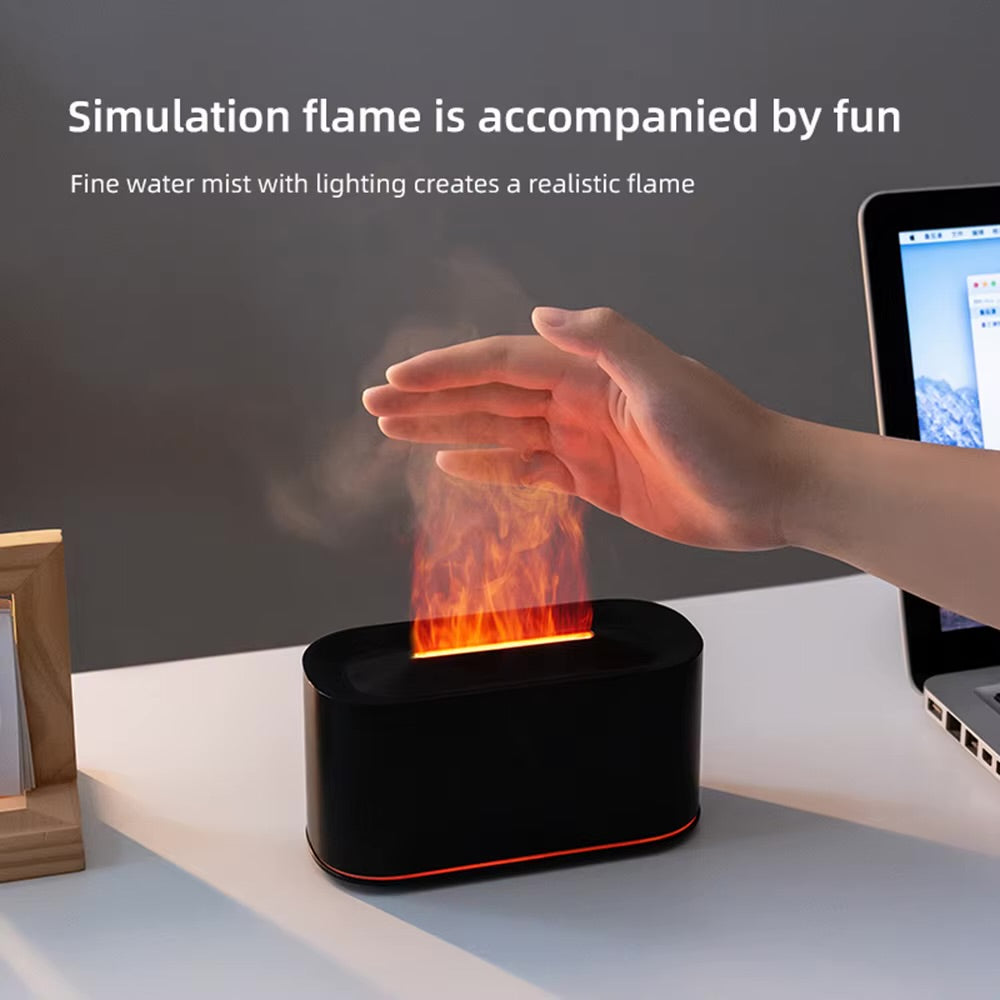 Diffuseur d'huiles essentielles de flamme